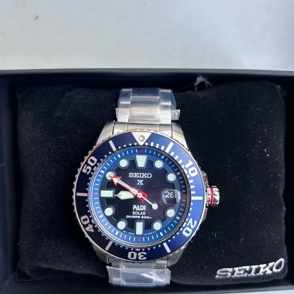 COPY - Qty 2 - SEIKO SNE549 Prospex Men's Watch Silver-Tone 43.5mm Stainless St… - Picture 3 of 5